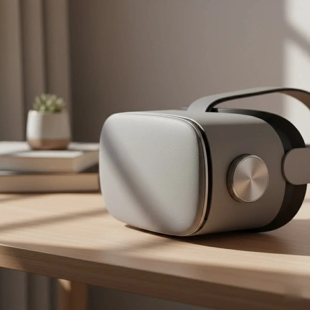 Pico 4 VR headset on a stand
